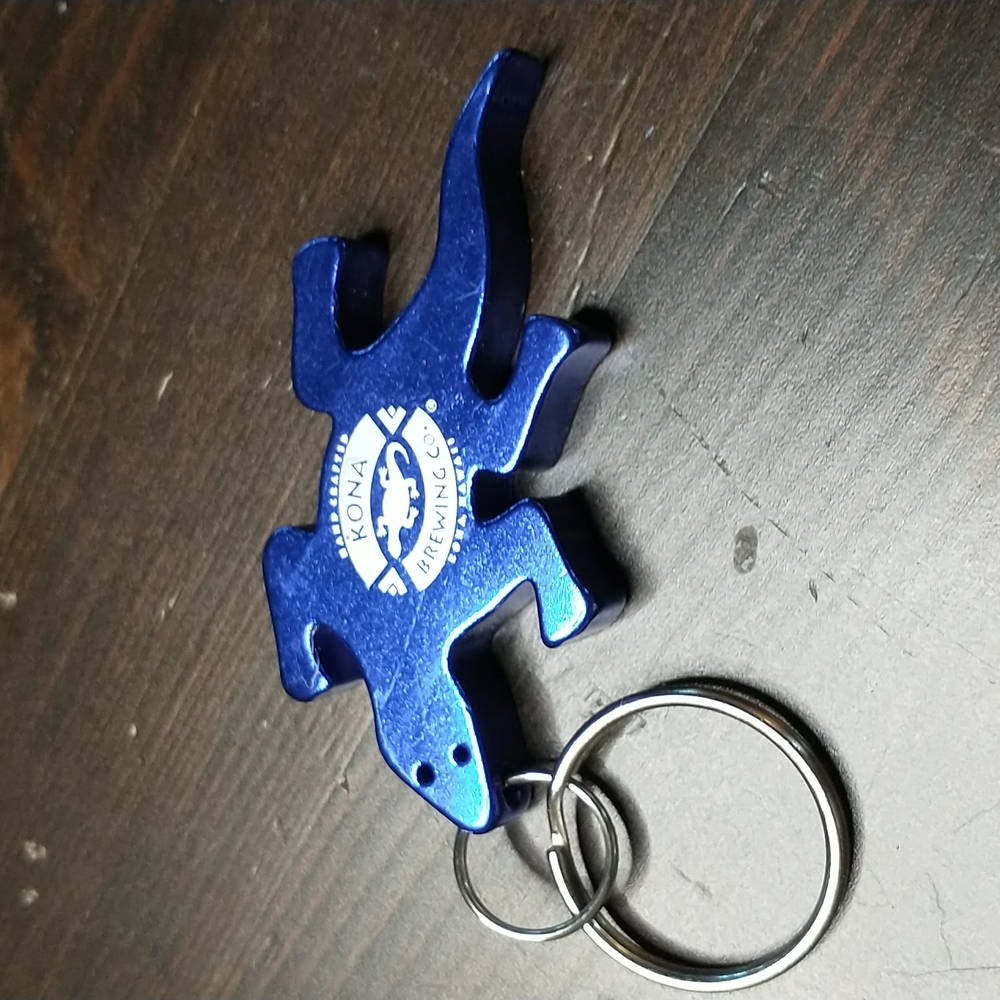 Blue Kona Brewing keychain